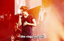 One Direction Harry Styles GIF - One Direction Harry Styles She Rings My Bell GIFs