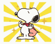 Adorable Snoopy GIF