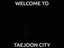 Welcome To Taejoon City Quories GIF - Welcome To Taejoon City Quories Taehyung GIFs