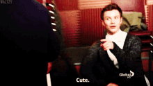 Glee Kurt Hummel GIF - Glee Kurt Hummel Thats Cute GIFs