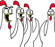 Chicken Chicken Bro GIF - Chicken Chicken Bro High Five GIFs