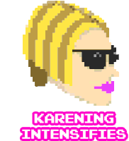 Karening Intensifies Ok Karen Sticker - Karening Intensifies Ok Karen Karen Stickers