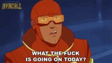 What The Fuck Is Going On Today Rex Splode GIF - What The Fuck Is Going On Today Rex Splode Invincible GIFs
