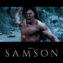Angry Samson GIF
