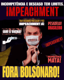 Impeachment Do Bolsonaro Cloroquina GIF - Impeachment Do Bolsonaro Cloroquina Bolsonaro Genocida GIFs