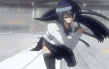 saeko busujima attack highschool of the dead anime action