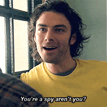 Youre A Spy Aren’t You Mitchell GIF