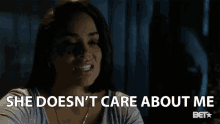 She Doesnt Care Doesnt Care About Me GIF - She Doesnt Care Doesnt Care About Me Lauren London GIFs