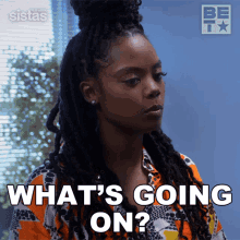Whats Going On Sabrina Hollins GIF - Whats Going On Sabrina Hollins Sistas GIFs