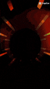 a man 's face is surrounded by glowing dots and the words good morning