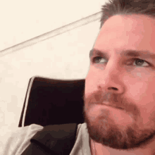 Stephen Amell Thinking GIF - Stephen Amell Thinking Arrow Cast GIFs