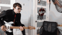 Playing Guitar Steve Terreberry GIF - Playing Guitar Steve Terreberry Guitar Riff GIFs