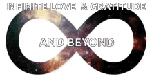 infinity and beyond infinity sign space galaxy