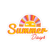 Summer Break Sticker - Summer Break Stickers