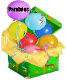 balloons present