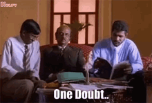 One Doubt Doubt GIF - One Doubt Doubt Question GIFs