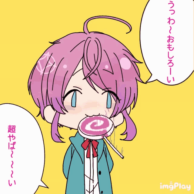 lollipop anime girl - speedpainting - YouTube