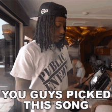 You Guys Picked This Song Wiz Khalifa GIF - You Guys Picked This Song Wiz Khalifa You Chose The Song GIFs