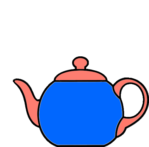 Tea Kettle Sticker - Tea Kettle Teapot Stickers
