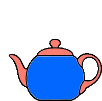 Tea Kettle Sticker - Tea Kettle Teapot Stickers