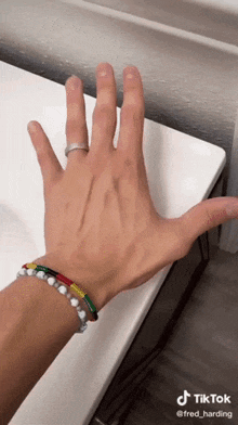 Hand Fred Harding GIF - Hand Fred Harding Size Comparison GIFs