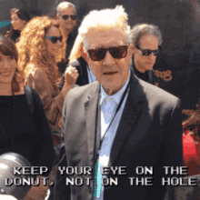 David Lynch Donut GIF - David Lynch Donut Keep Your Eye On The Donut GIFs
