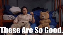Ted Tv Show These Are So Good GIF - Ted Tv Show These Are So Good So Good GIFs