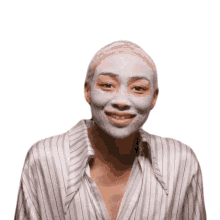 happy smile face mask skin care harpers bazaars