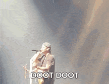 Tom Delonge Doot Doot GIF - Tom Delonge Doot Doot Blink 182 GIFs