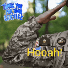 Thank You For Your Service GIF