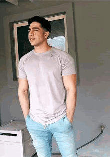Handsome Hunk GIF - Handsome Hunk Gym Fit GIFs