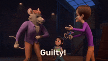 a cartoon mouse says " of being me "