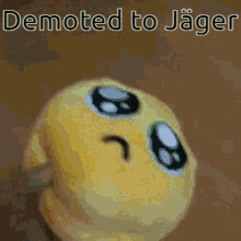 Demoted To Jager GIF