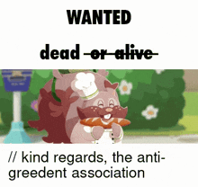 Greedent Wanted GIF
