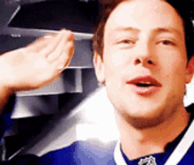 cory monteith cory allan michael monteith canadian actor varsity waving