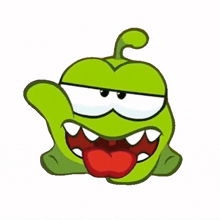 im tired om nom cut the rope im exhausted i need some rest