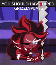 Grizzlyplays You Should Have Hired Grizzlyplays GIF - Grizzlyplays You Should Have Hired Grizzlyplays Cookie Run GIFs