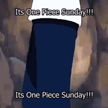 One Piece Sunday GIF - One Piece Sunday GIFs
