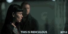 This Is Ridiculous Clash By Night GIF - This Is Ridiculous Clash By Night Tamara Taylor GIFs