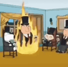 Family Guy Family Guy Funny Moment GIF - Family Guy Family Guy Funny Moment Spontaneous Combustion GIFs