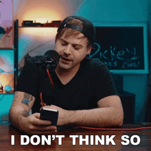 I Don'T Think So Jared Dines GIF - I Don'T Think So Jared Dines The Dickeydines Show GIFs