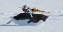 Penguin Attack GIF - Penguin Attack Lancer GIFs