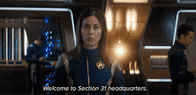 Welcome To Section31headquarters Admiral Cornwell GIF - Welcome To Section31headquarters Admiral Cornwell Star Trek Discovery GIFs
