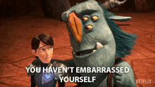 You Havent Embarrassed Yourself Blinky GIF - You Havent Embarrassed Yourself Blinky Jim Lake Jr GIFs