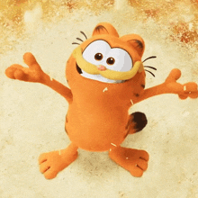 Raining Cheese Garfield GIF - Raining Cheese Garfield The Garfield Movie GIFs