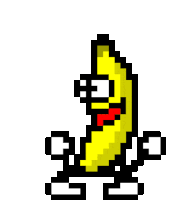 банан Banana Sticker - банан Banana Happy Stickers