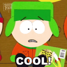 Cool Kyle Broflovski GIF - Cool Kyle Broflovski South Park GIFs