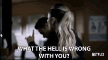 What The Hell Is Wrong With You Lauren German GIF - What The Hell Is Wrong With You Lauren German Chloe Decker GIFs