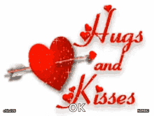 Hugs And Kisses Happy Valentines Day GIF - Hugs And Kisses Happy Valentines Day My Love For You GIFs