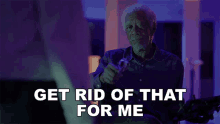 Get Rid For That For Me Damon GIF - Get Rid For That For Me Damon Morgan Freeman GIFs
